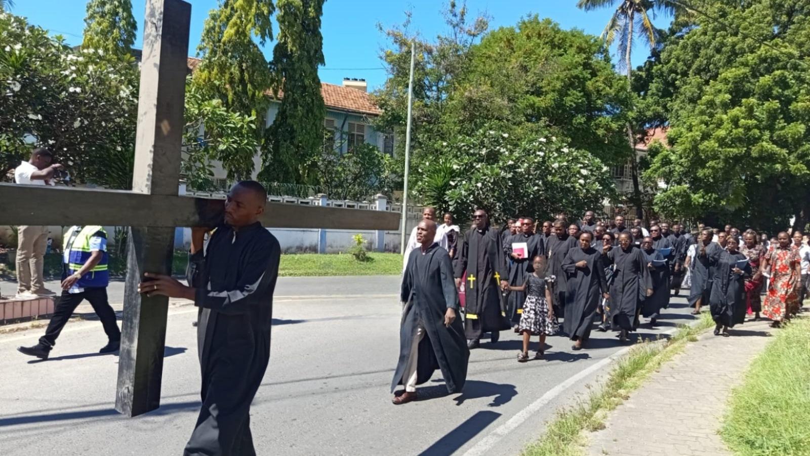 A SOLEMN WALK OF FAITH: GOOD FRIDAY AT MOMBASA MEMORIAL CATHEDRAL