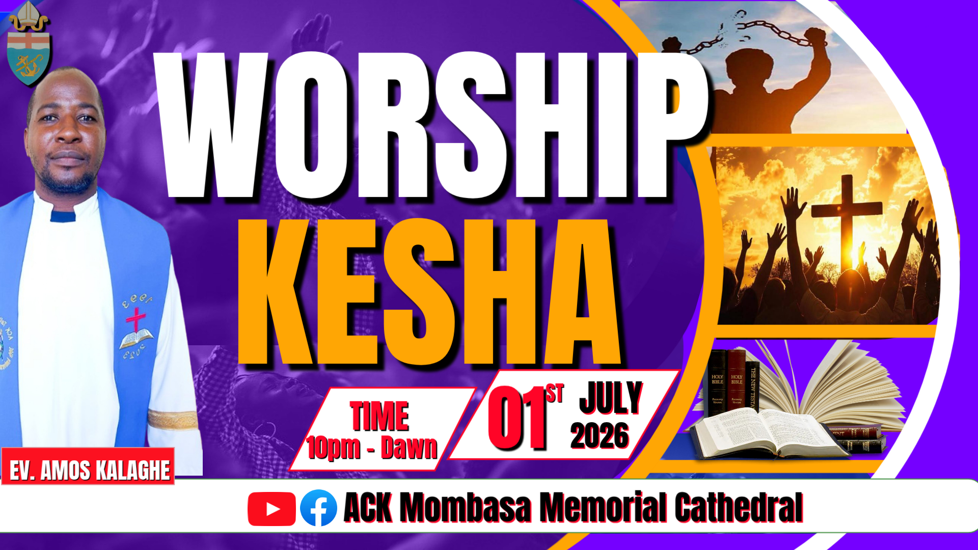 OVERNIGHT WORSHIP (KESHA) THIS FRIDAY