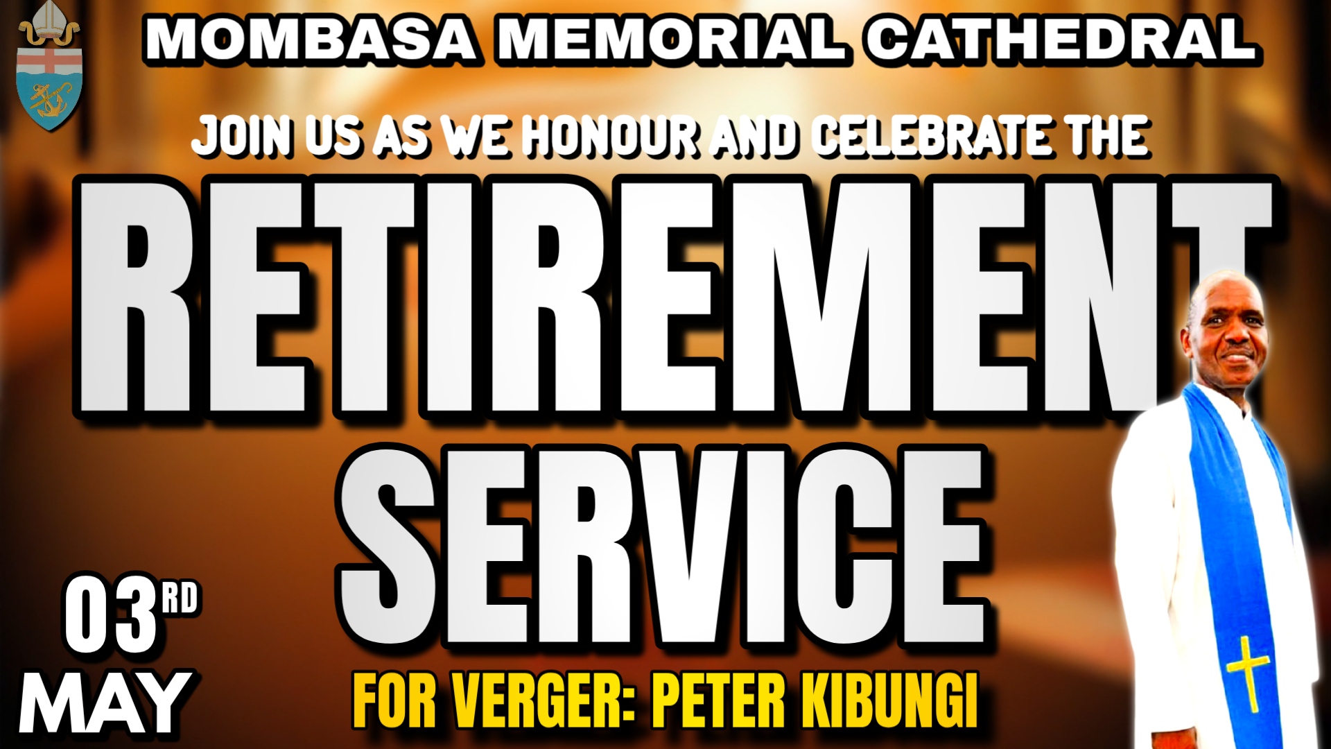 UPCOMING RETIREMENT SERVICE FOR MR. PETER KIBUNGI